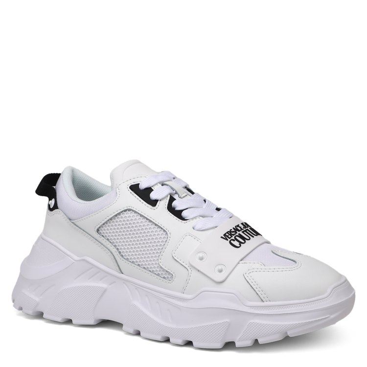 

Кроссовки мужские Versace Jeans Couture 76YA3SC4 белые 39 EU, Белый, 76YA3SC4