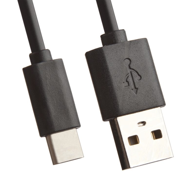 фото Usb кабель lp usb type-c 2м. (черный/европакет) liberty project