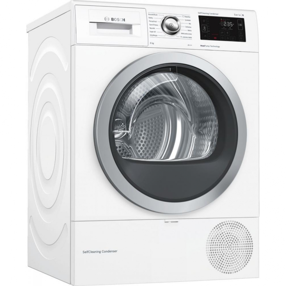 

Сушильная машина Bosch WTW876K0PL White, WTW876K0PL