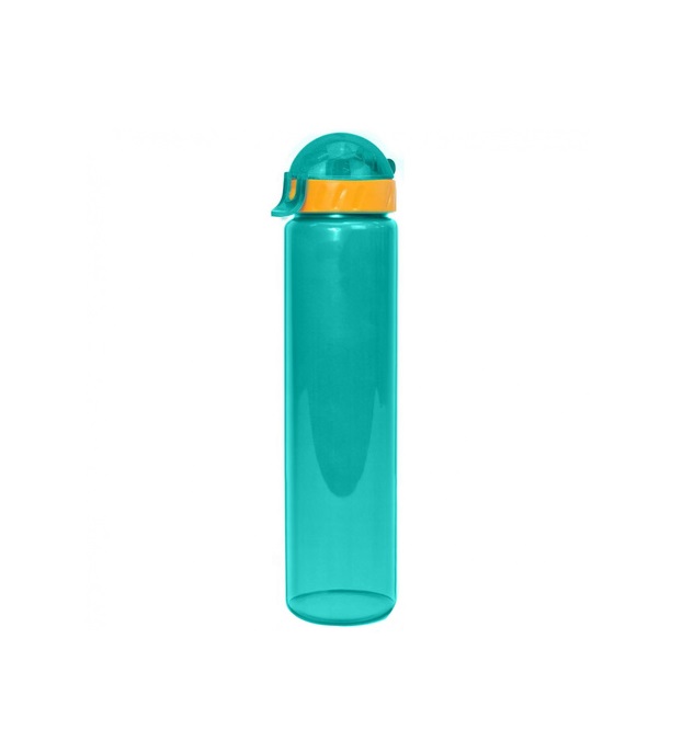 Бутылка Wowbottles Lifestyle КК0158 500 мл прозрачно/морской-зеленый
