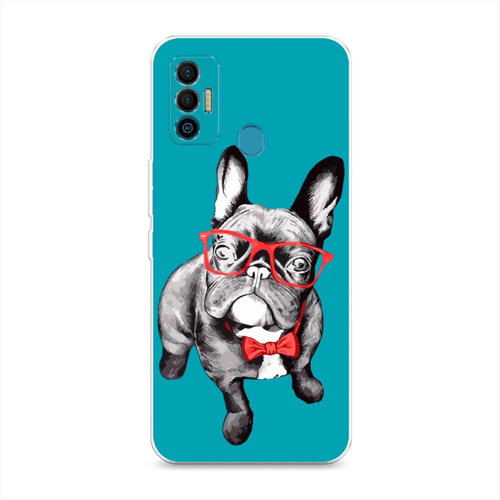 

Чехол для Tecno Spark 7 "Французский бульдог", 301050-1