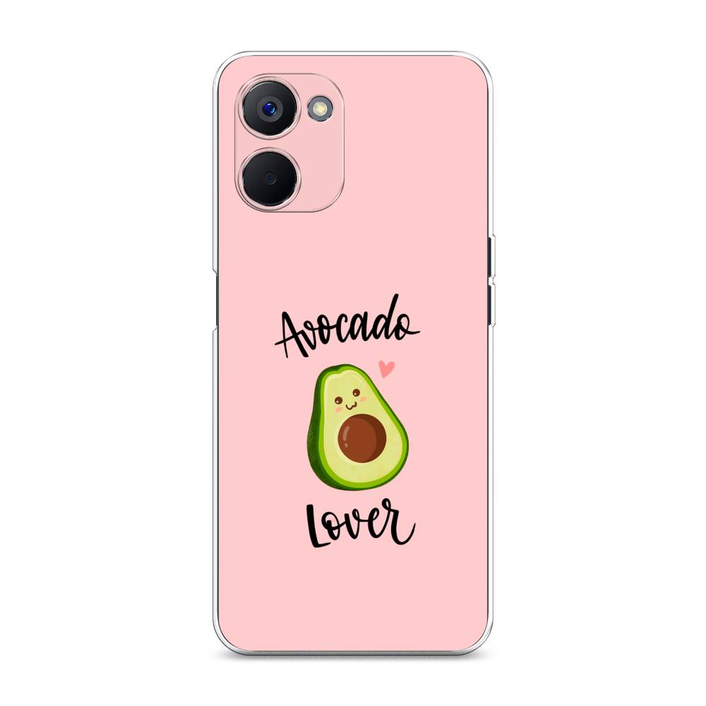 

Чехол на Realme V20 "Avocado lover", Розовый;зеленый, 2512950-6