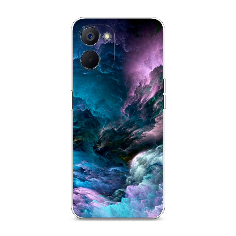 

Чехол на Realme V20 "Загадочное небо", Синий;фиолетовый, 2512950-2