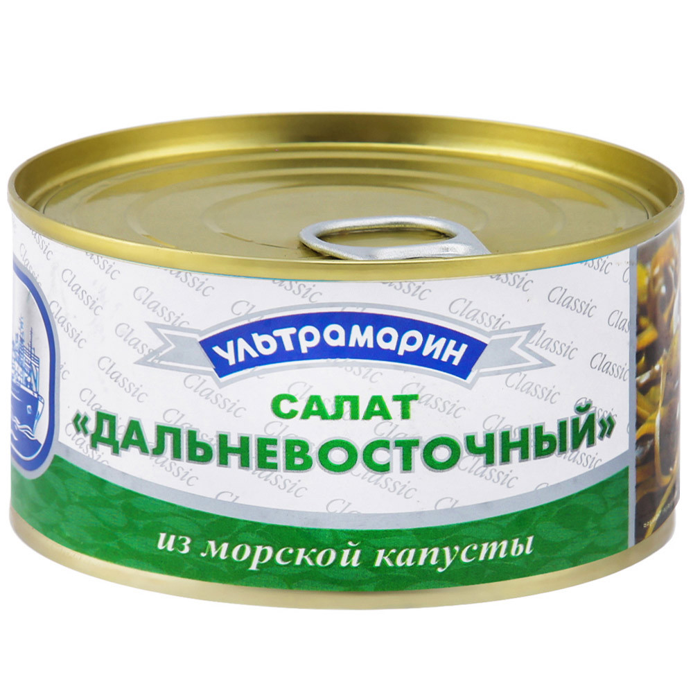 

Салат Ультрамарин Дальневосточный из морской капусты extra 220 г