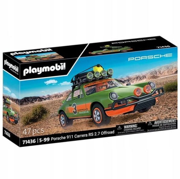 Игровой набор Playmobil Эксклюзивный автомобиль Porsche 911 Carrera RS 2,7 Offroad 71436