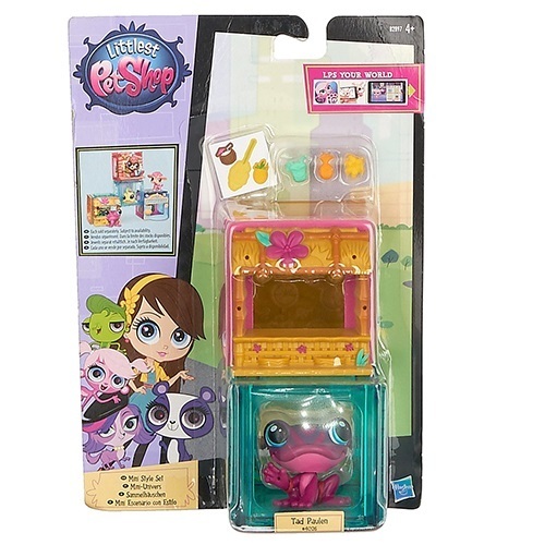 фото Игровой набор littlest pet shop b0092 игровой тематический набор №1 - tad paulen