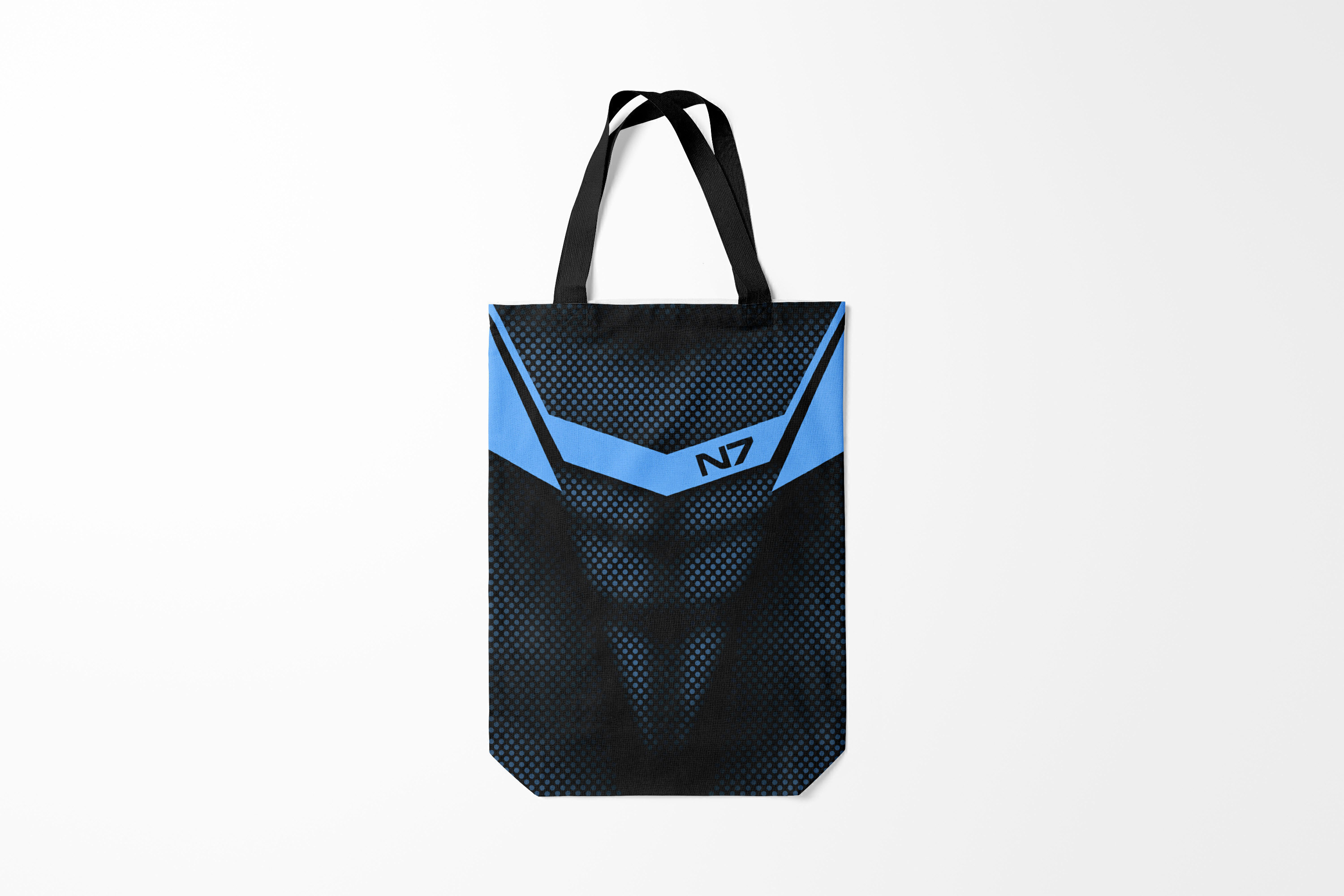 

Сумка шoппер унисекс Burnettie Mass Effect N7, разноцветный, Mass Effect N7