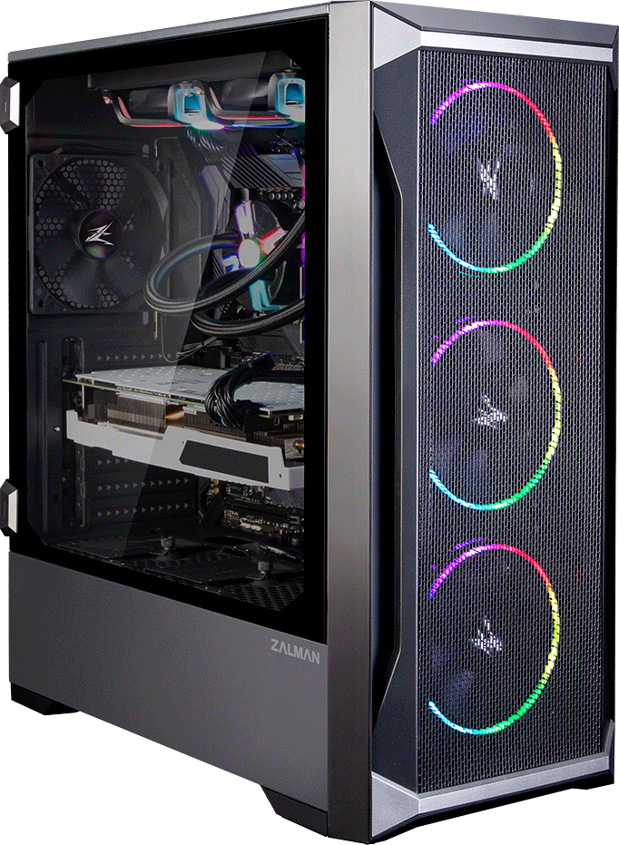 

Корпус компьютерный Zalman Z8 MS черный, Z8 MS