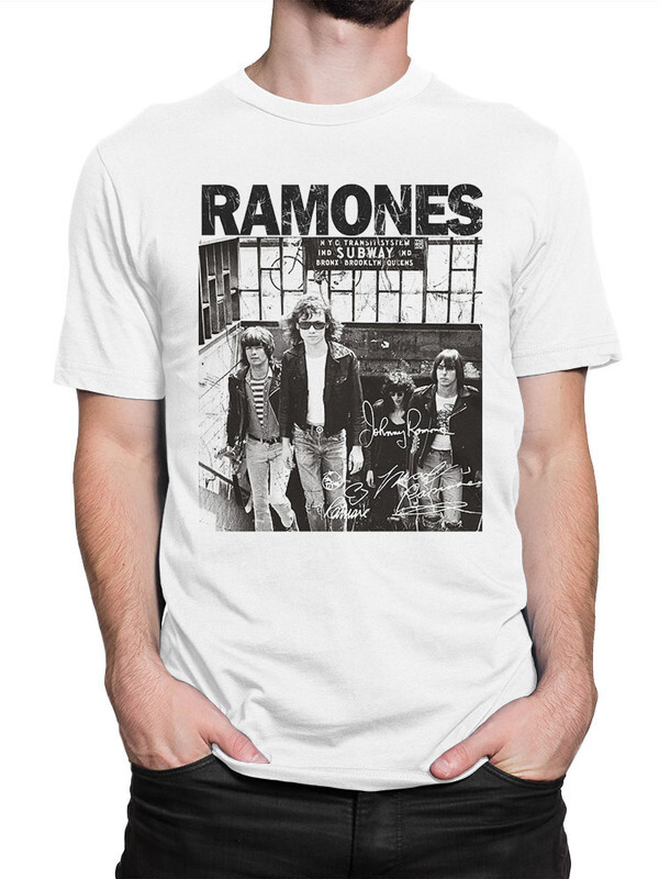 фото Футболка мужская design heroes ramones белая 2xl