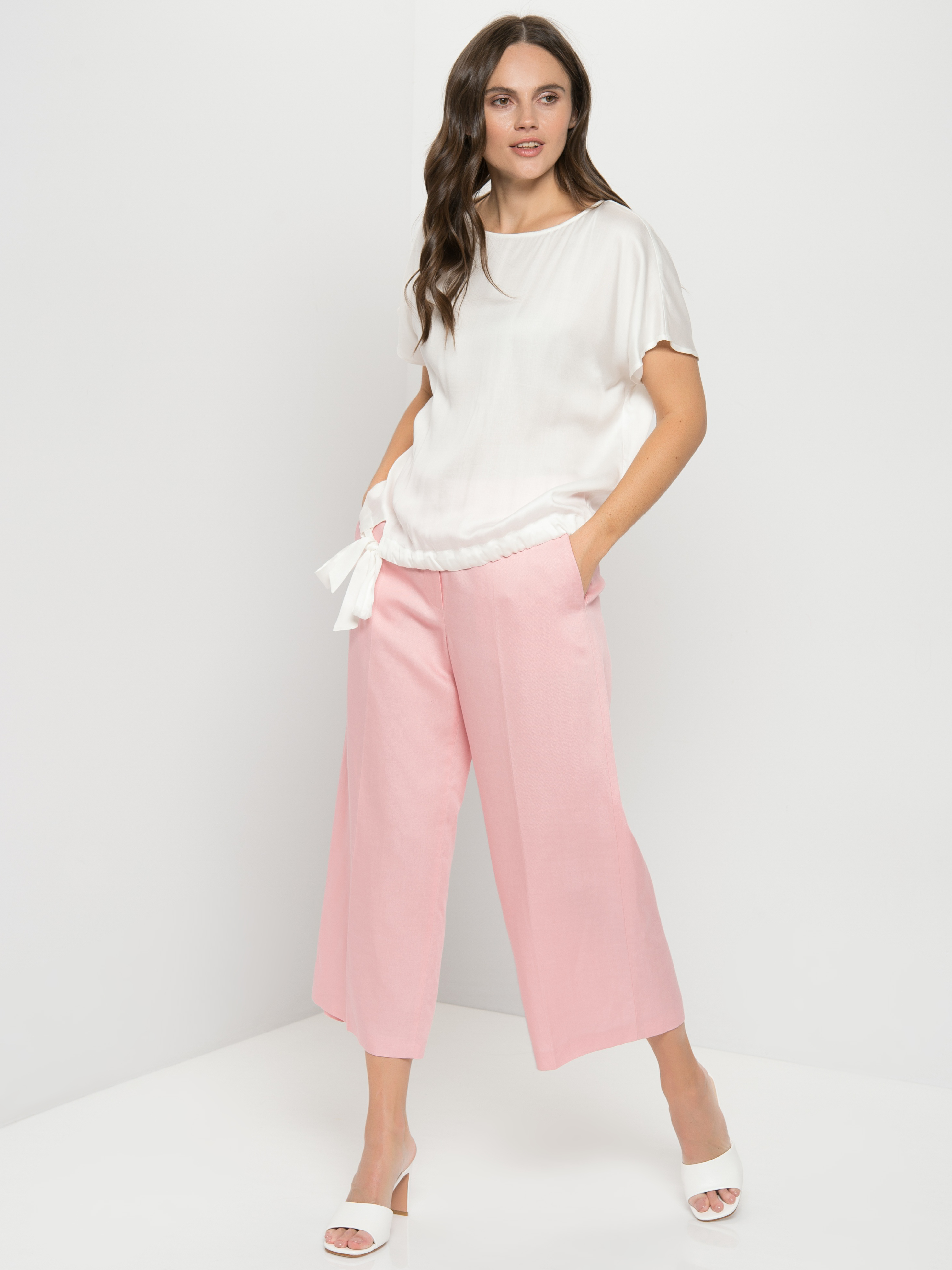 

Брюки женские TAIFUN by GERRY WEBER 120015-11060-6460 розовые 36, 120015-11060-6460