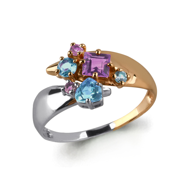 

Кольцо из золота р. , AQUAMARINE 6563830_585_кз, 6563830_585_кз