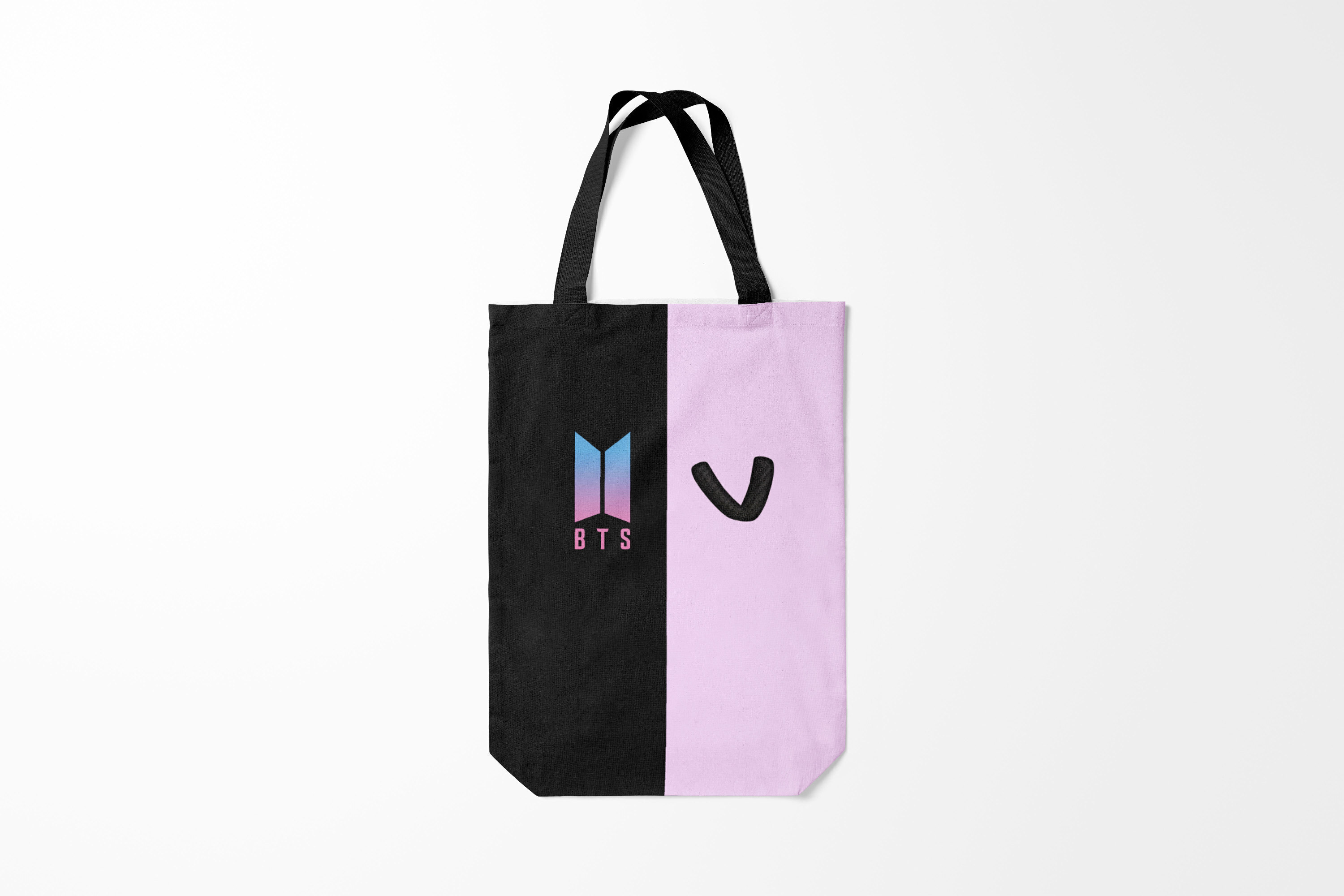 

Сумка шoппер унисекс Burnettie BTS V, разноцветный, BTS V