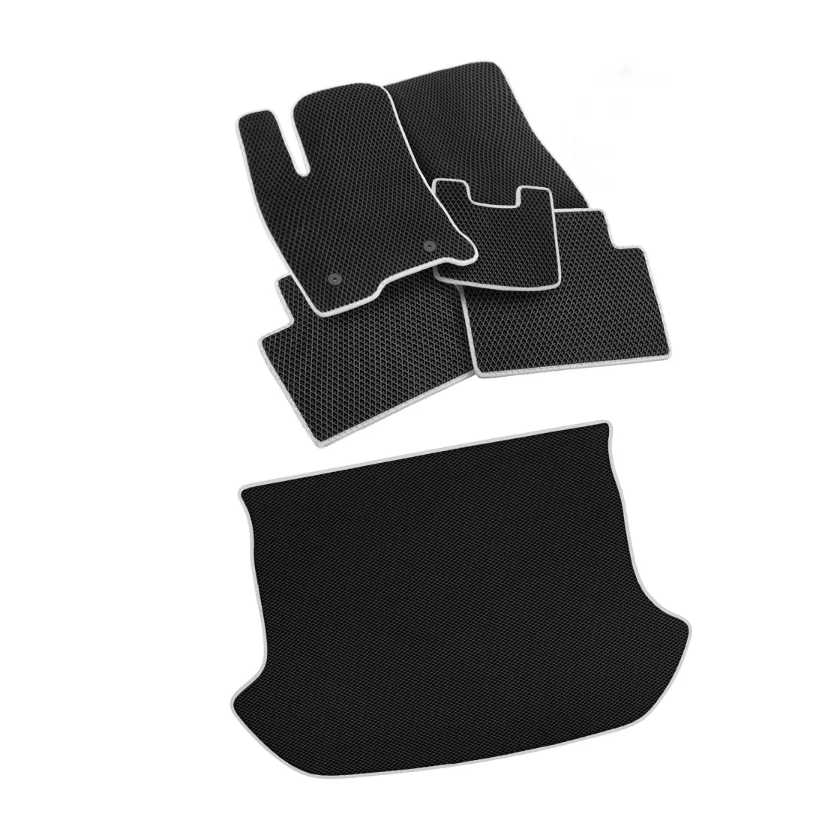 

EVA коврики для BMW X5 (E70) 2006-2013 ViceCar БМВ Х5 Е70AM4010R светло-серый, X5 (E70)