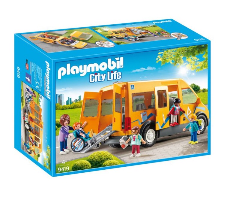 

Игровой набор Playmobil City Life Снова в школу: Школьный Фургон 9419, City Life