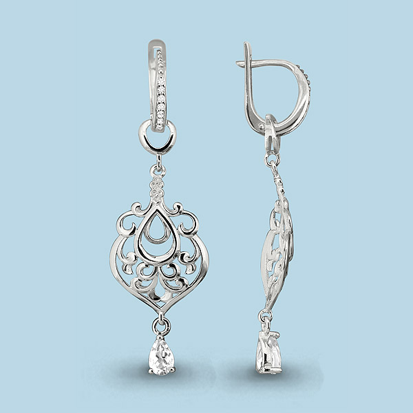 

Серьги из серебра 44520А_925_р, 44520А_925_р