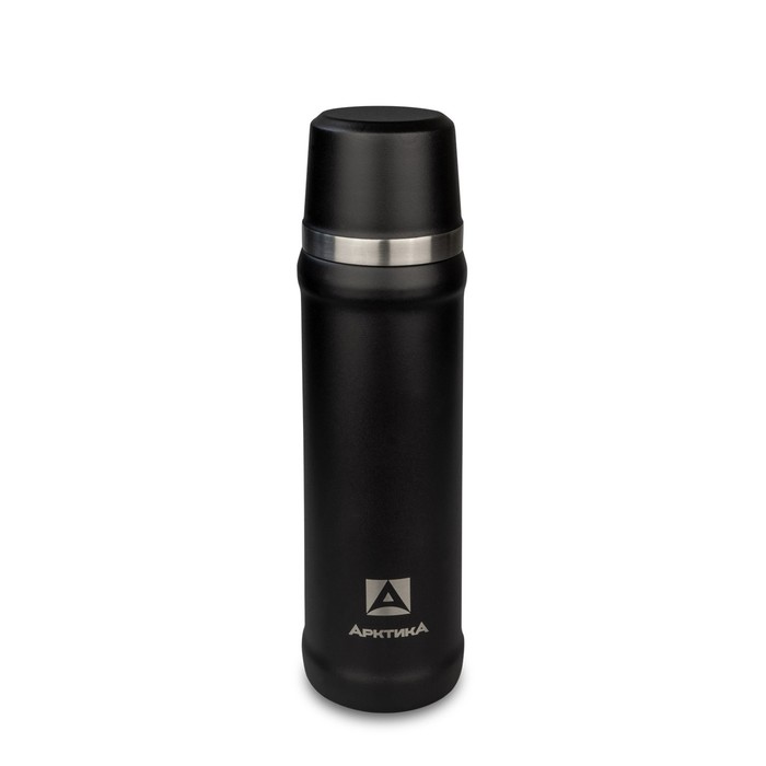 

Термос "Арктика", 600 мл, сохраняет тепло 24 ч, 26.2 х 7.4 см, черный