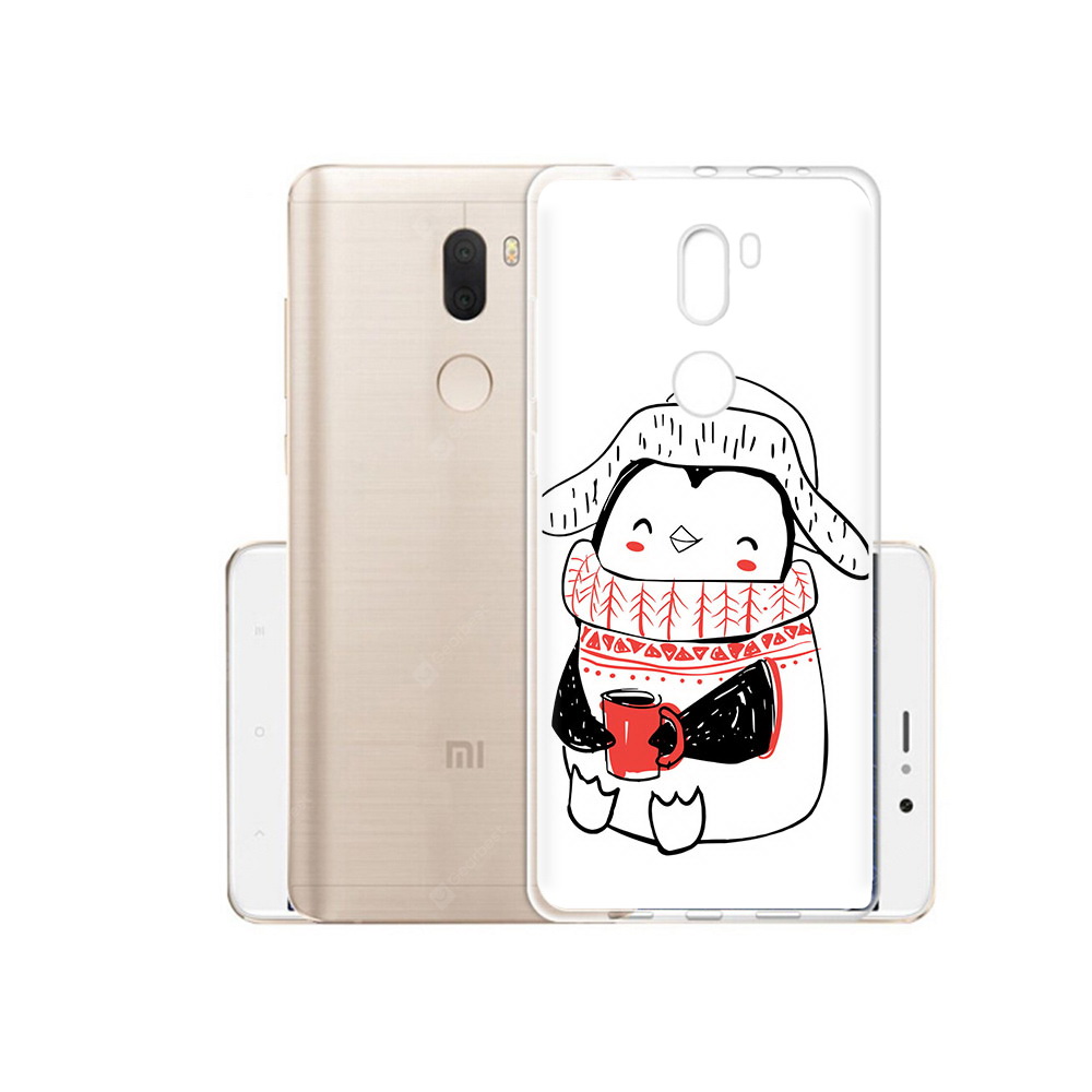 

Чехол MyPads Tocco для Xiaomi Mi 5S Plus Милый пингвин (PT48165.334.115), Прозрачный, Tocco