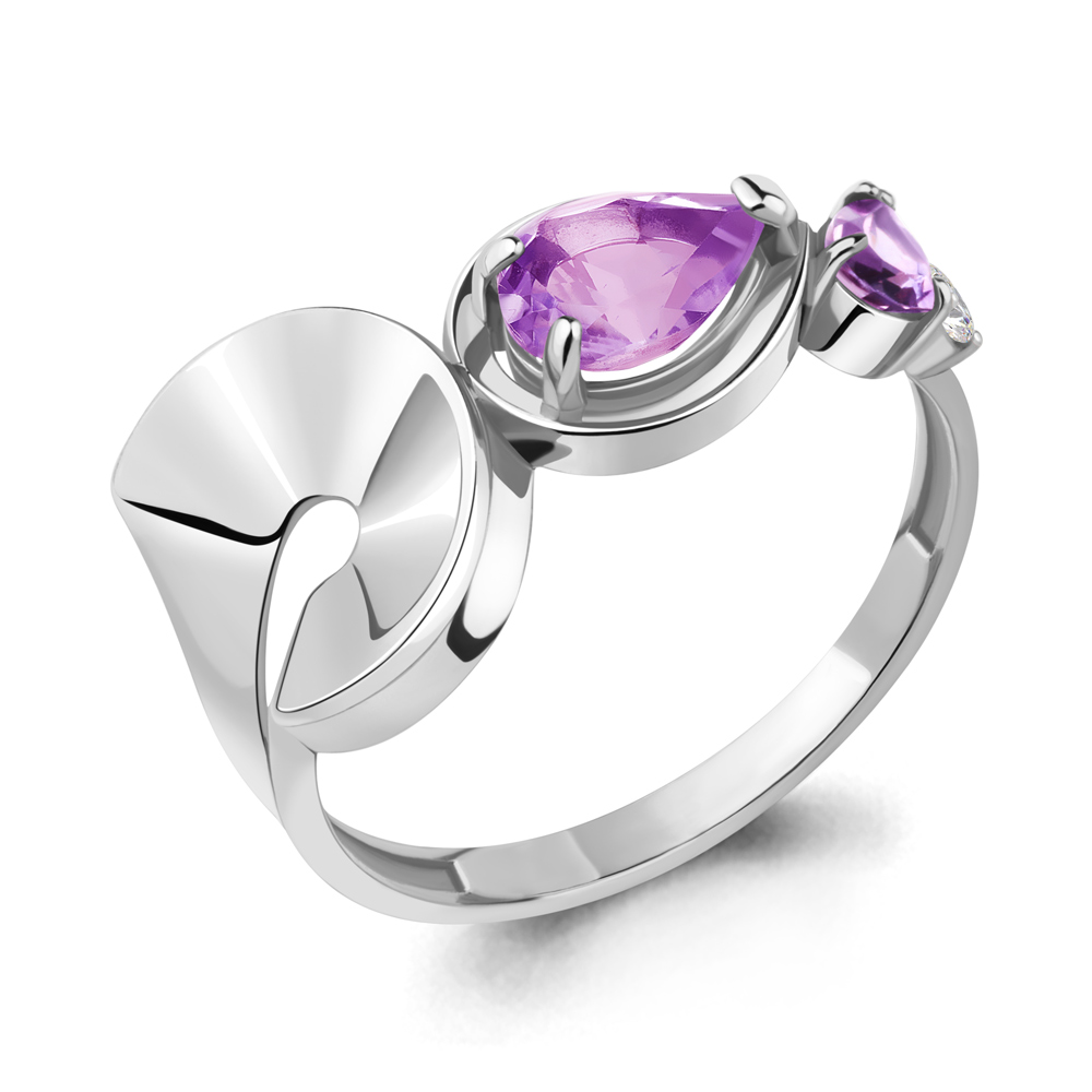 

Кольцо из серебра р. , AQUAMARINE 6949404А_925_р, 6949404А_925_р