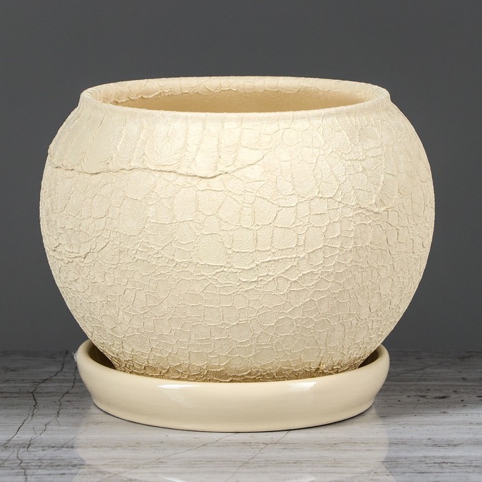 

Nana Ceramics Шар, шелк, бежевый, керамика, 2 л, Шар, шелк, бежевый, керамика, 2 л
