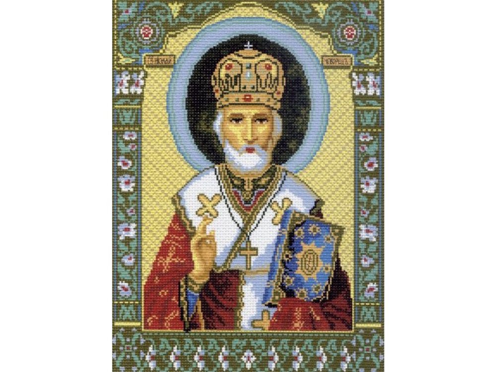 

Рисунок на канве Матренин Посад Святой Николай Чудотворец 0540