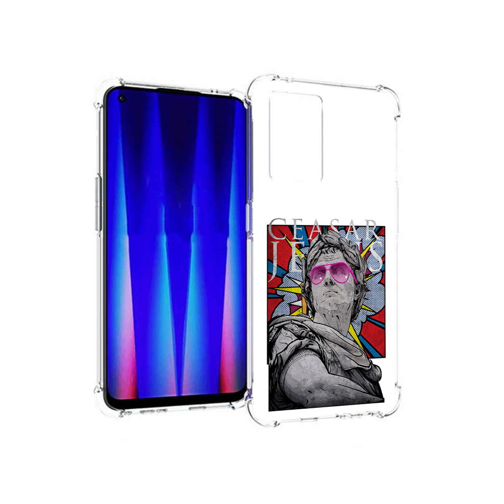 

Чехол MyPads Tocco для OnePlus Nord CE 5G крутая статуя свободы, Прозрачный, Tocco