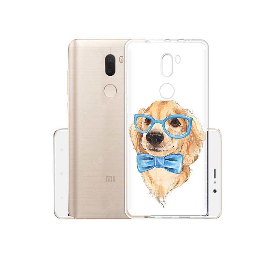 

Чехол MyPads Tocco для Xiaomi Mi 5S Plus Собака интеллигент (PT48165.334.159), Прозрачный, Tocco