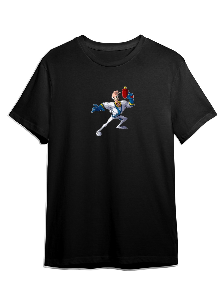 

Футболка унисекс СувенирShop Червяк Джим / Earthworm Jim 2 черная S (44-46), Черный, Компьютерная игра "Червяк Джим / Earthworm Jim" 2