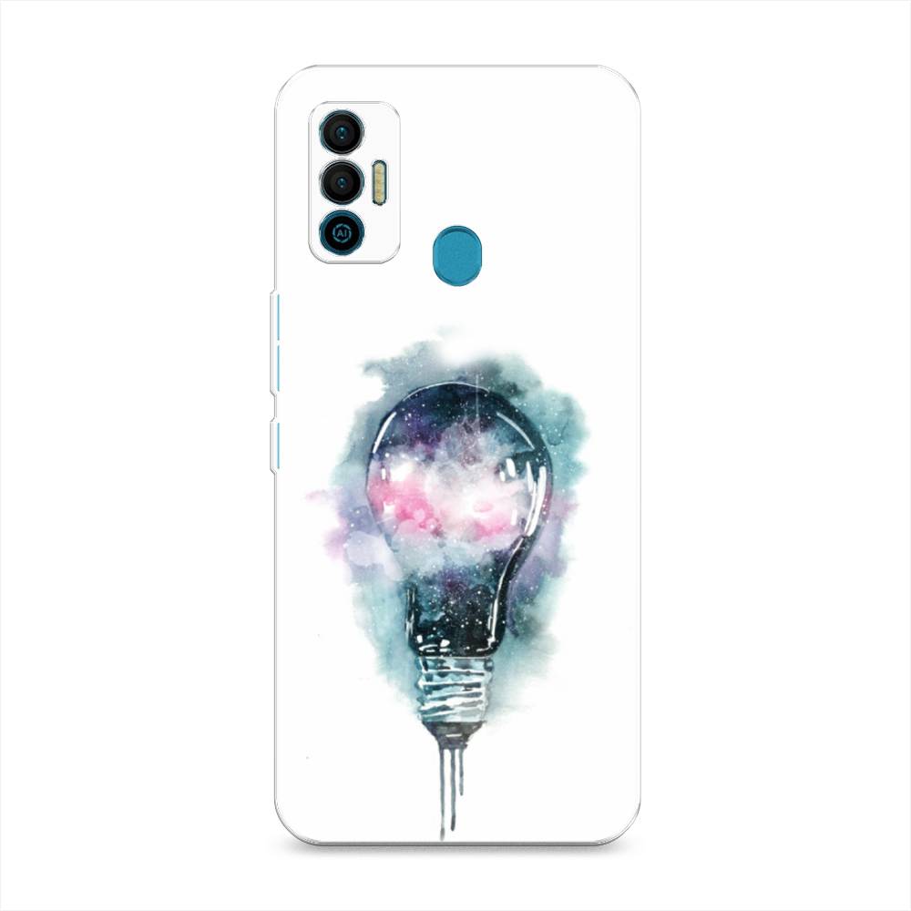 

Чехол для Tecno Spark 7 "Волшебная лампа", Белый;серый, 301050-4