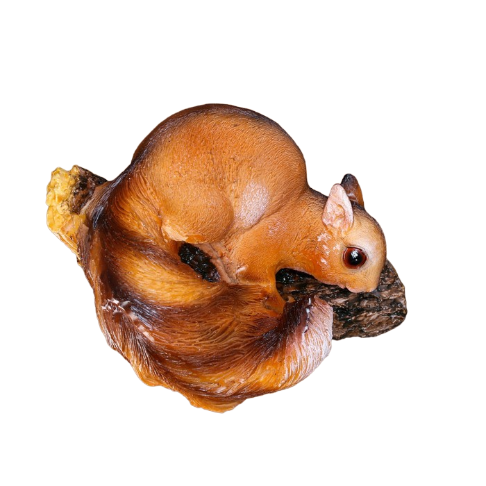 Подвесной декор Бельчонок на ветке 21х13х12см