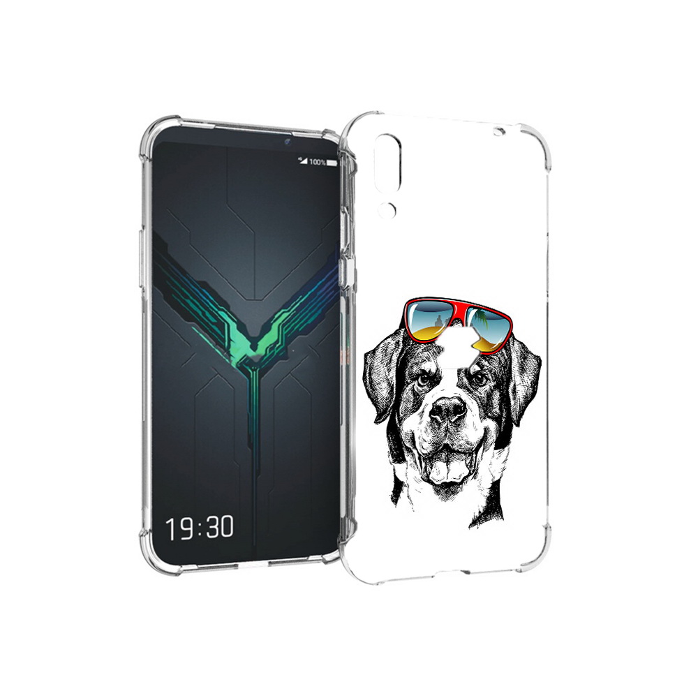 

Чехол MyPads Tocco для Xiaomi Black Shark 2 счастливая собака (PT144492.263.631), Прозрачный, Tocco