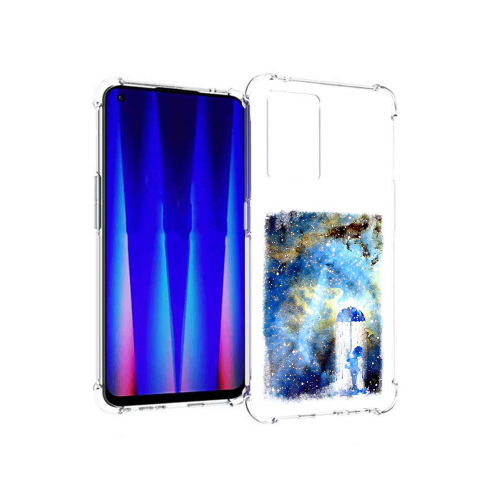 

Чехол MyPads Tocco для OnePlus Nord CE 5G мальчик в небе, Прозрачный, Tocco