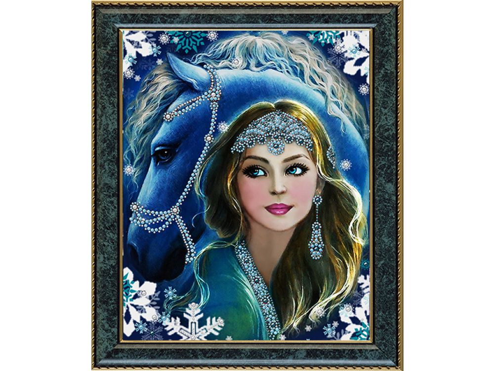 

Рисунок на ткани RK LARKES Красавица К4130