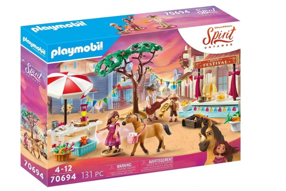 

Игровой набор Playmobil Spirit Фестиваль в Мирадеро 70694, Spirit