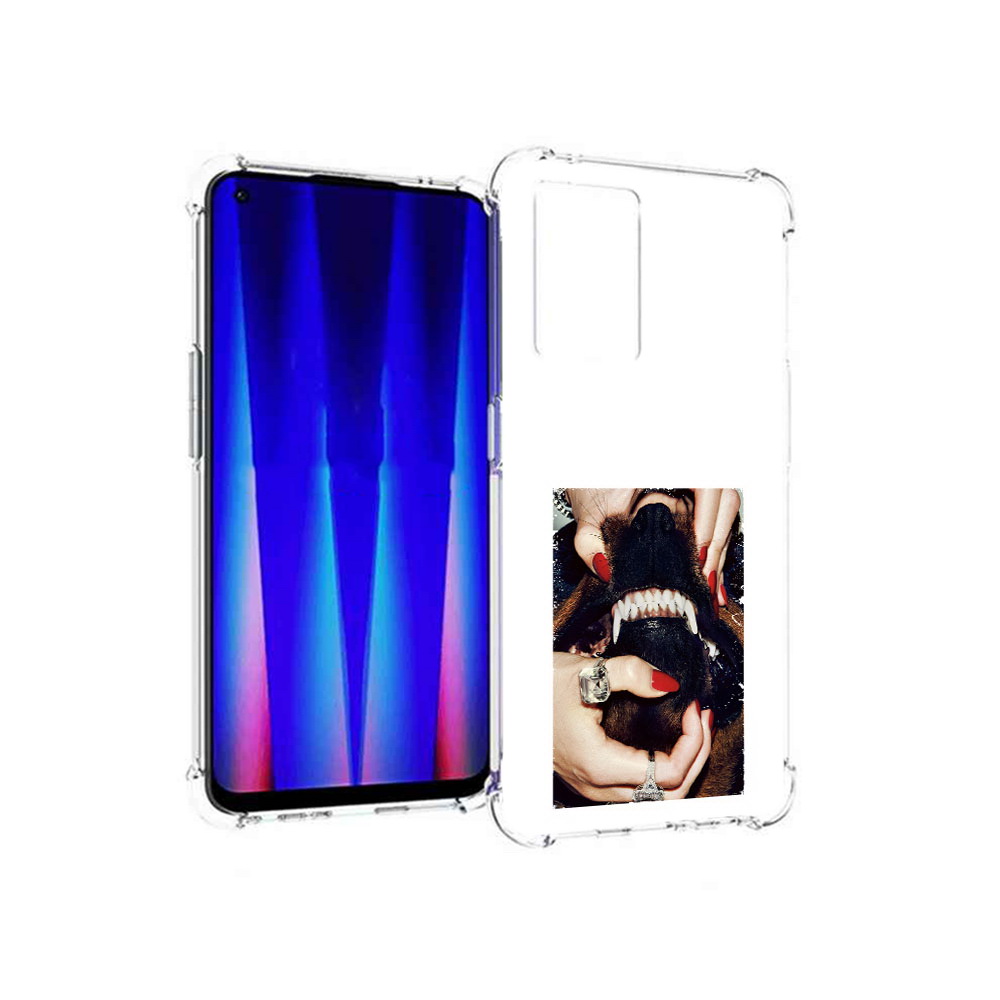 

Чехол MyPads Tocco для OnePlus Nord CE 5G маникюр, Прозрачный, Tocco