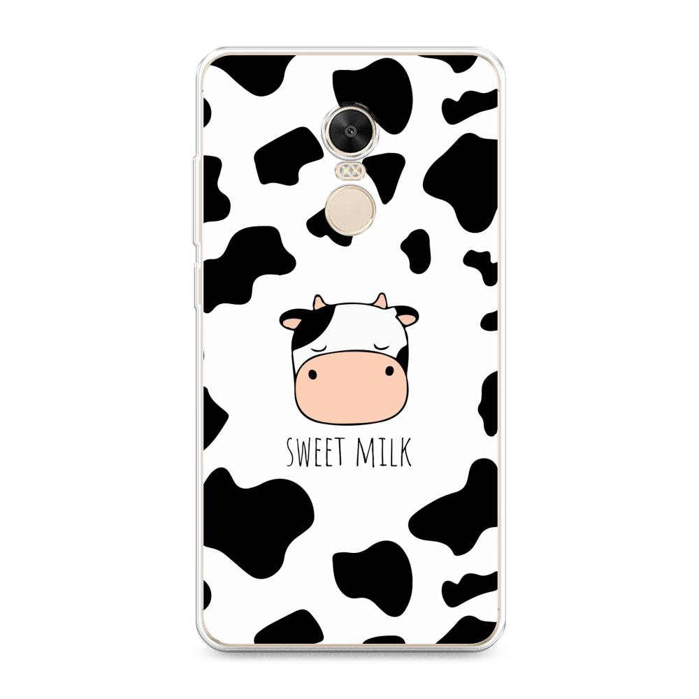 

Чехол на Xiaomi Redmi Note 4X "Sweet milk", Розовый;белый;черный, 31950-1