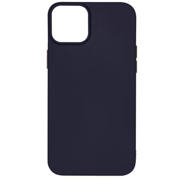 

Чехол для Silicon WS iPhone 14 (без лого), темно-синий, Чехол iPhone 14 Silicon WS (без лого), темно-синий