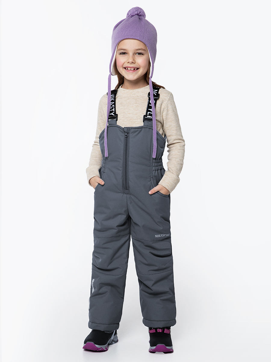 

Полукомбинезон детский NIKASTYLE 3з5024, серый, 116, 3з5024