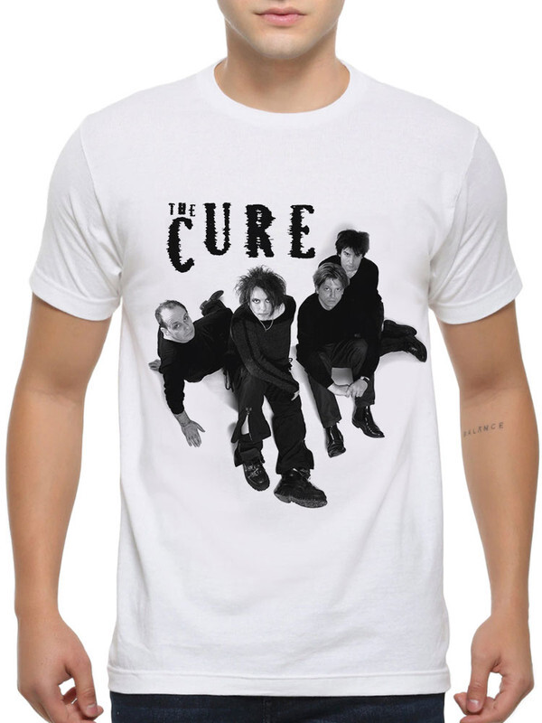 фото Футболка мужская design heroes the cure белая 2xl