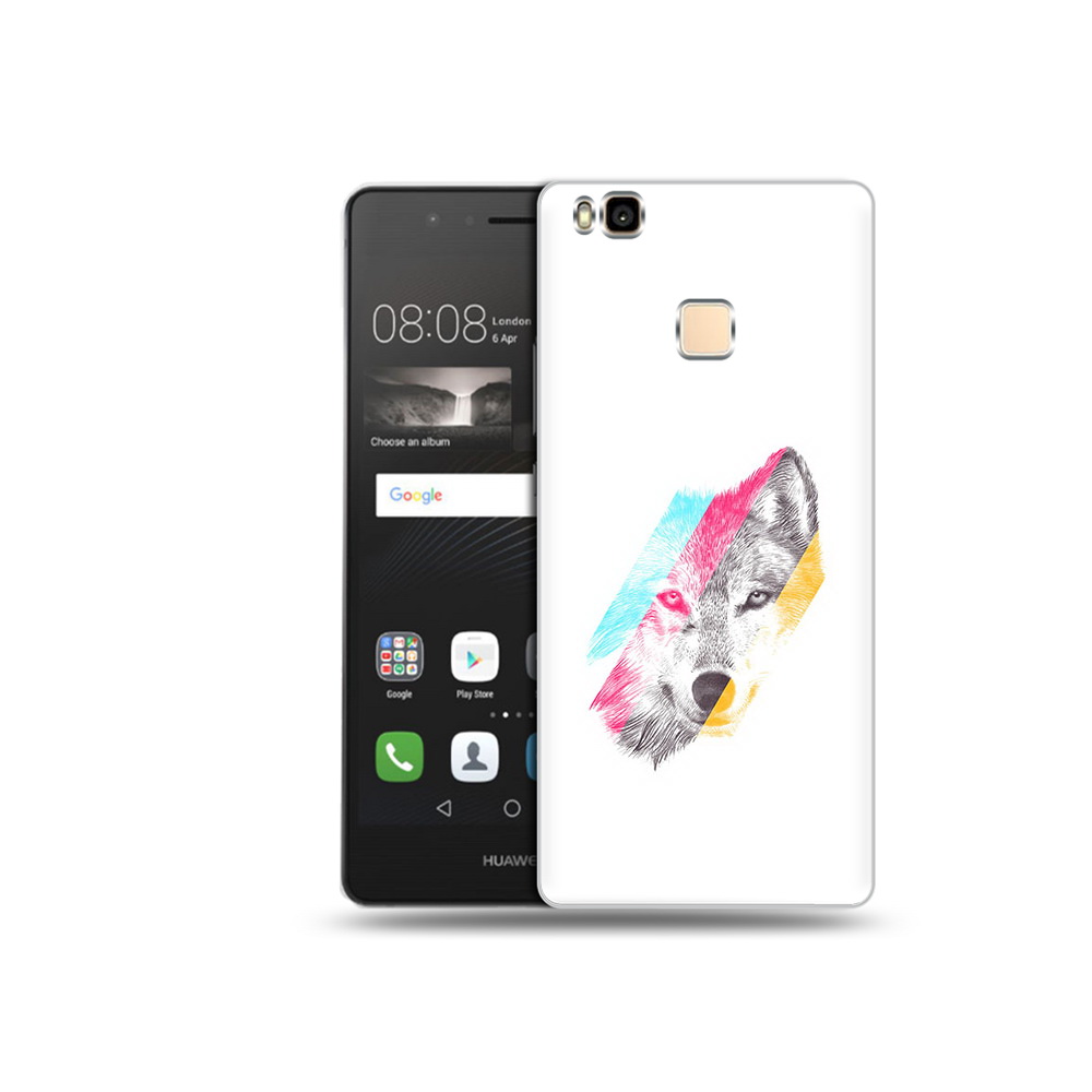 

Чехол MyPads Tocco для Huawei P9 Lite волк градиент (PT74547.57.268), Прозрачный, Tocco