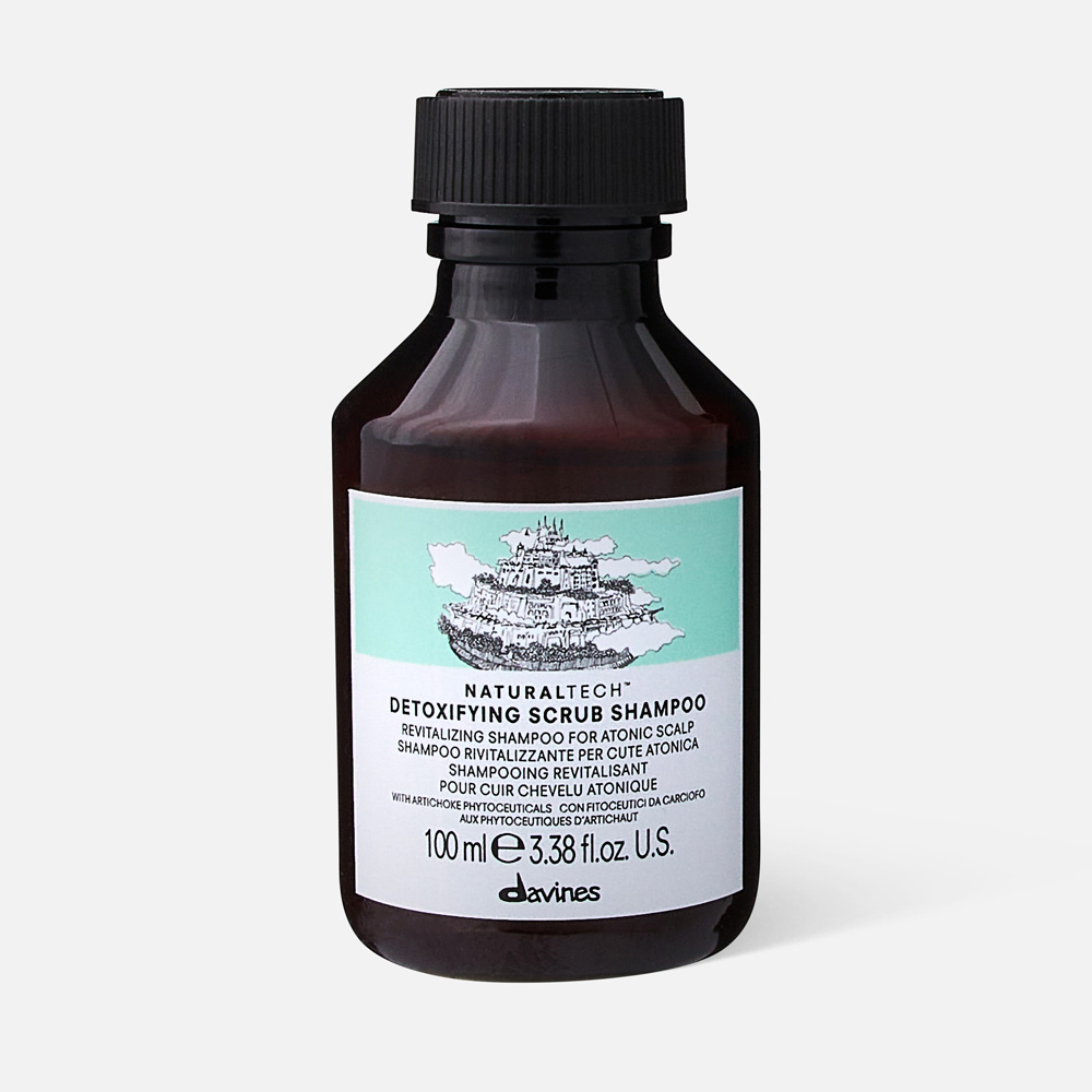 

Шампунь Davines Natural Tech Detoxifying Scrub, 100 мл, Detoxifying Scrub