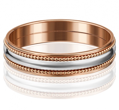 

Кольцо обручальное из золота р. 17,5 PLATINA jewelry 01-5245-00-000-1111-39, 01-5245-00-000-1111-39