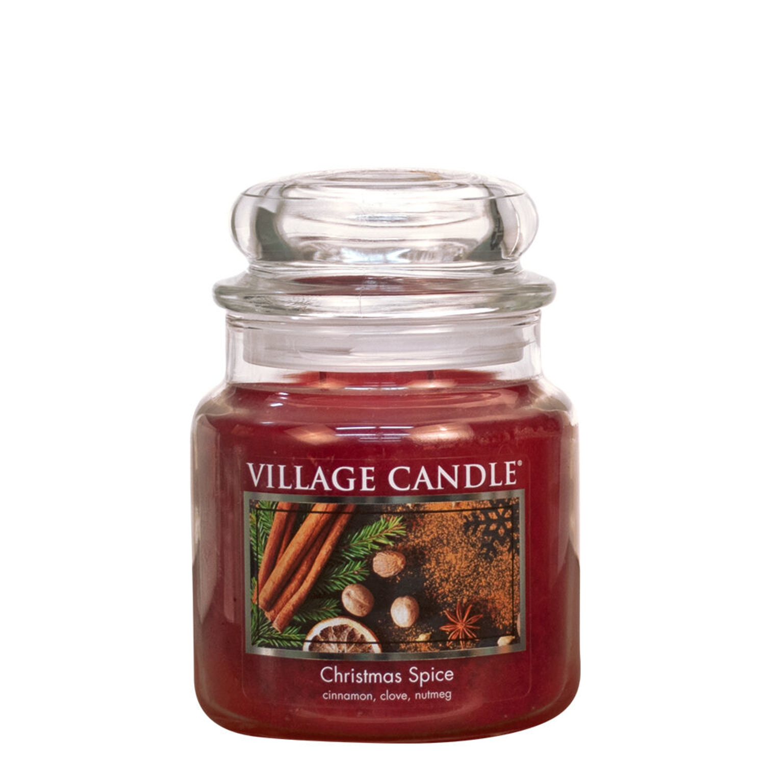 фото Ароматическая свеча village candle "рождественская", средняя