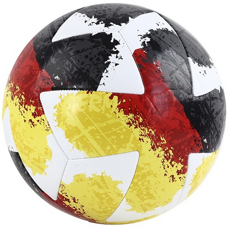 фото Футбольный мяч start up e5127 germany №5 желтый/красный/черный