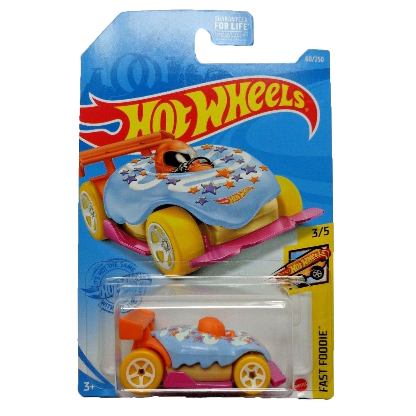 фото Игрушечная машинка hot wheels базовая машинка donut drifter, голубая c4982/gtb92