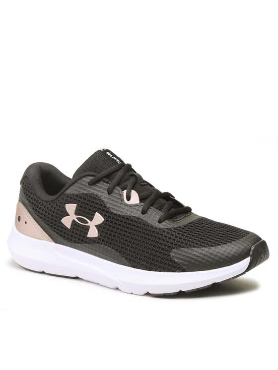

Кроссовки женские Under Armour UA W Surge 3 3024894-005 черные 39 EU, Черный, UA W Surge 3 3024894-005