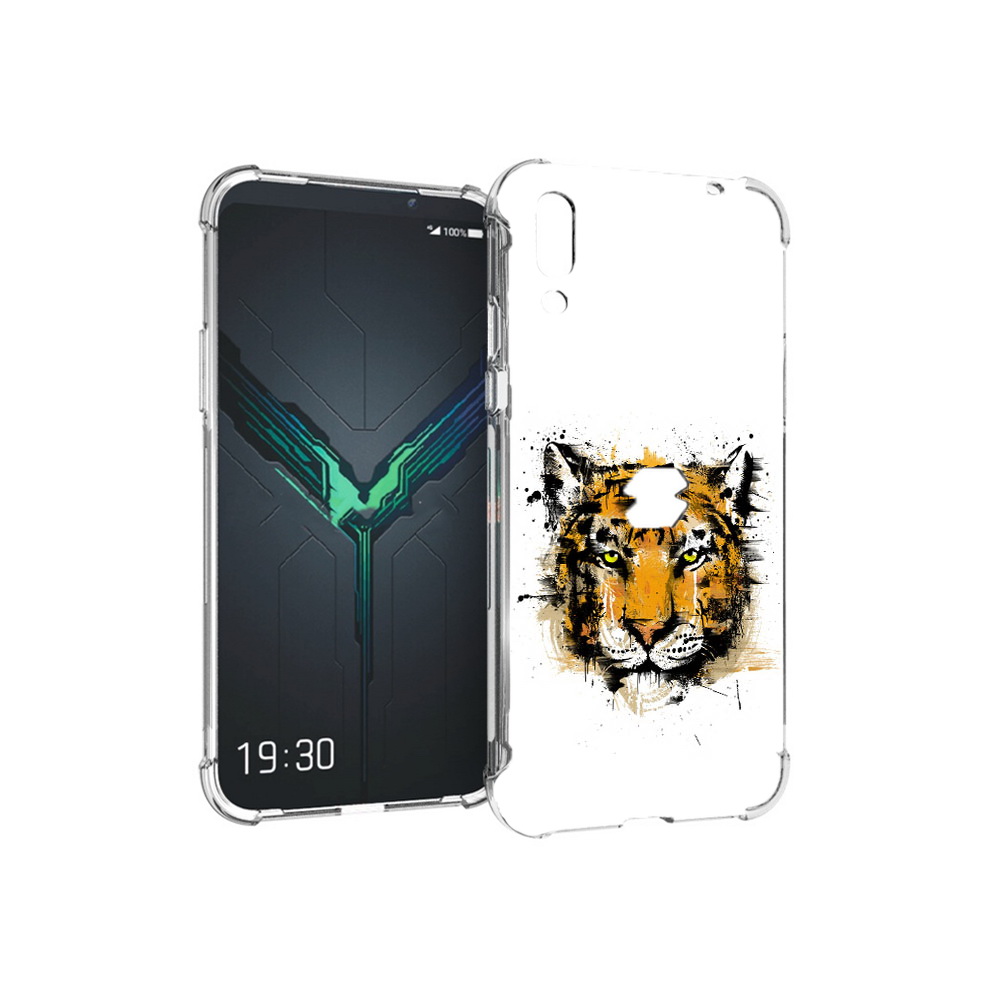 

Чехол MyPads Tocco для Xiaomi Black Shark 2 тигруля (PT144492.263.643), Прозрачный, Tocco