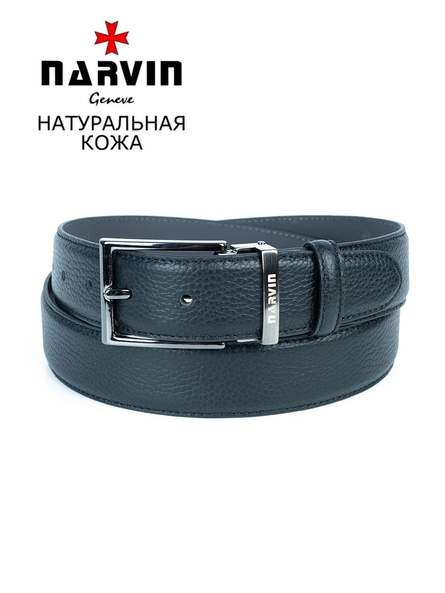 

Ремень мужской Narvin 31085 rolax black, 135 см, Черный, 31085