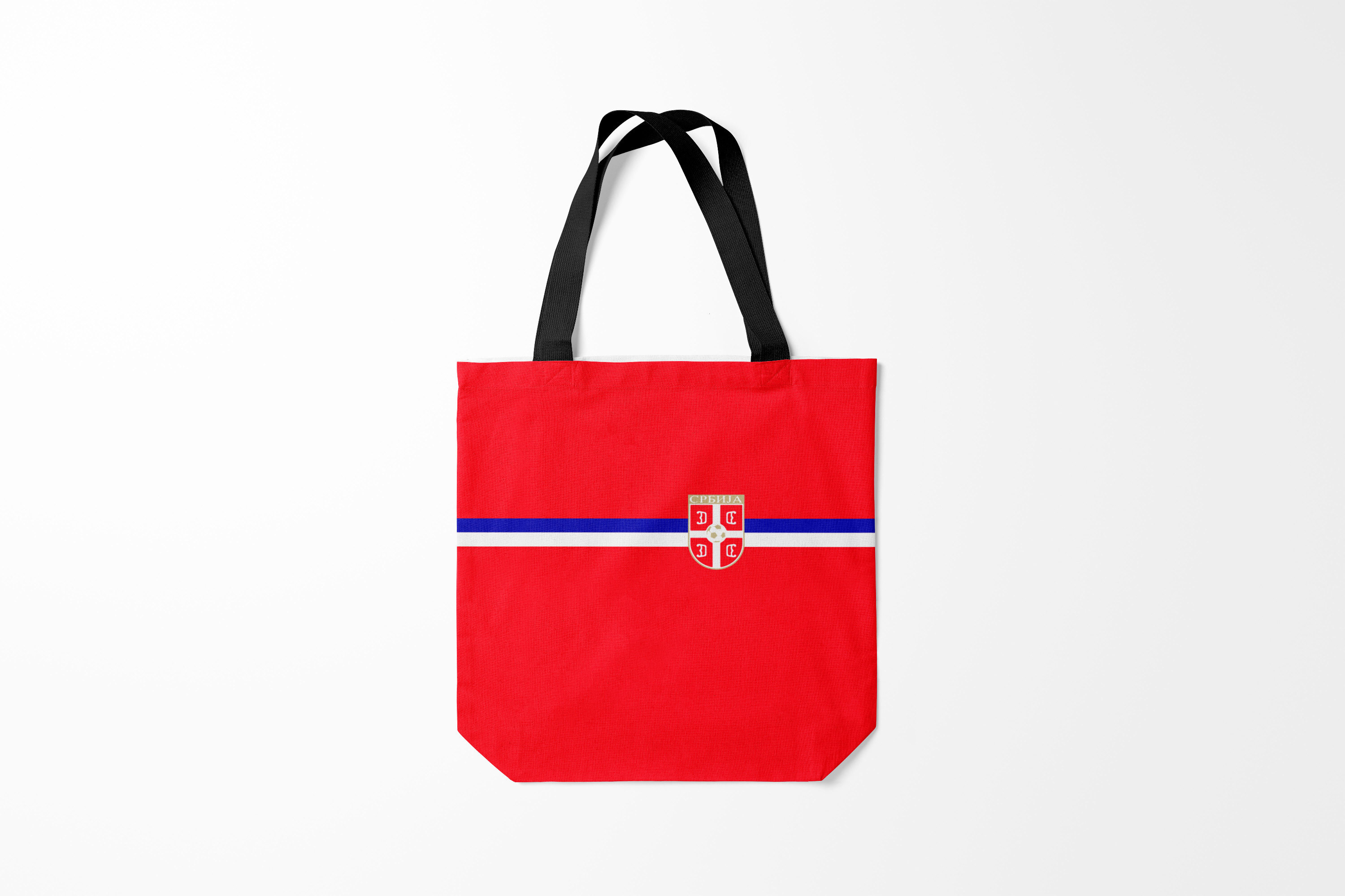 

Сумка шoппер унисекс Burnettie Сборная Сербии Сербии., разноцветный, Сборная Сербии Сербии.