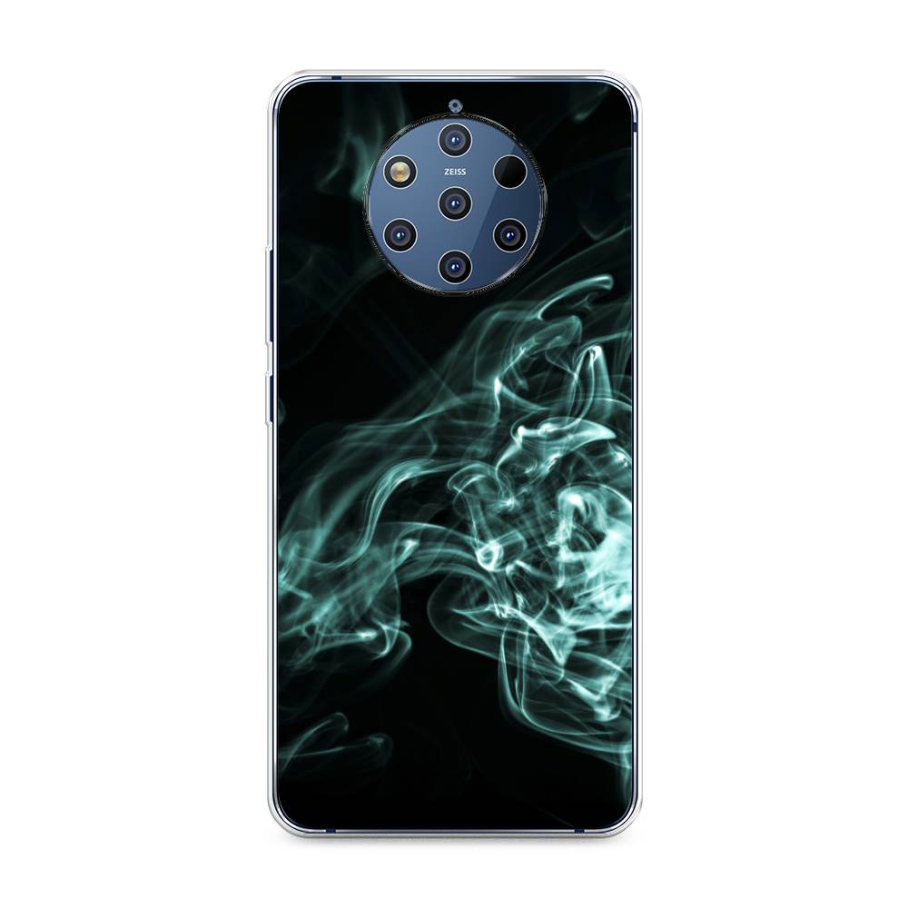 

Чехол на Nokia 9 Pure View "Дым", Голубой;черный, 122350-3