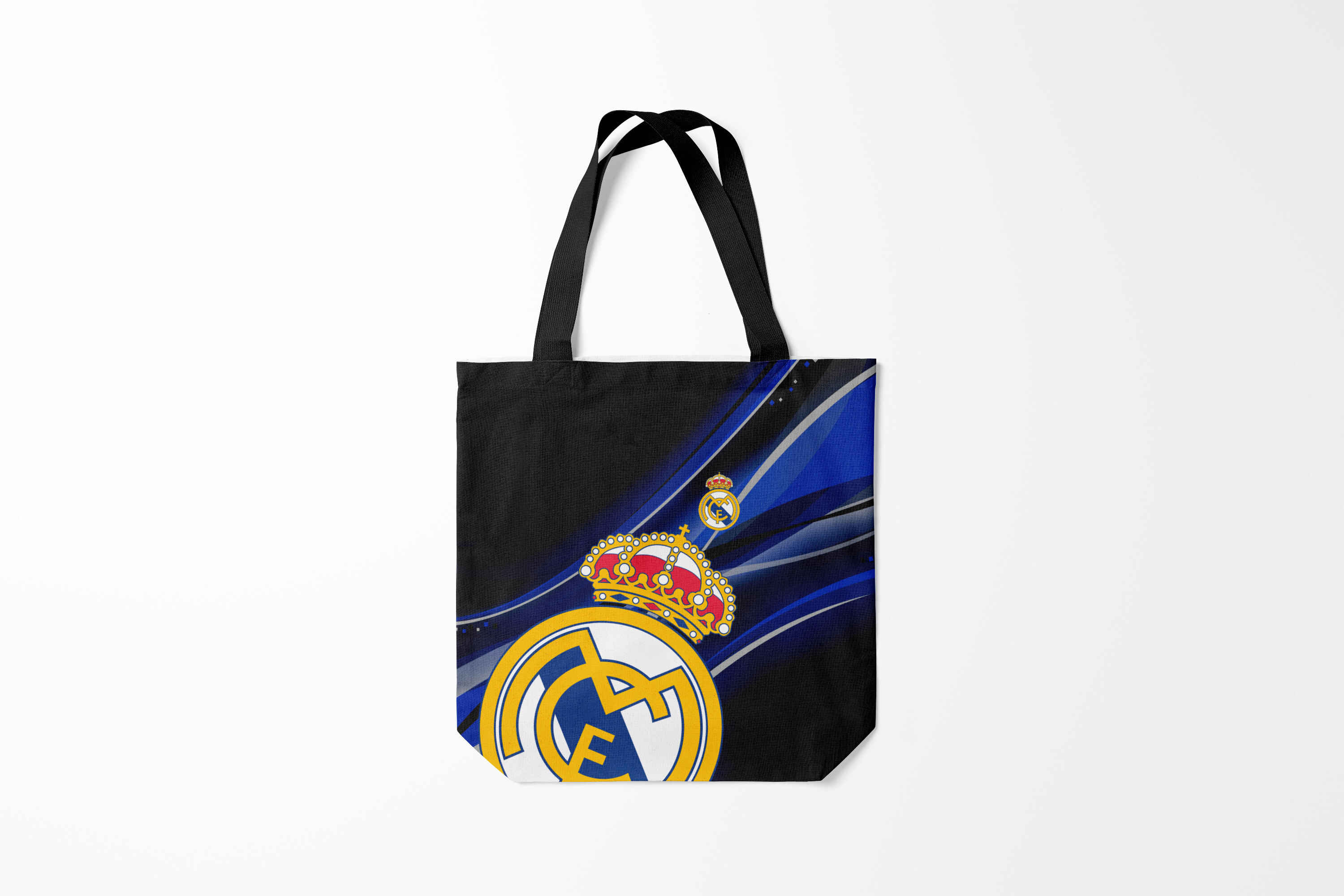 

Сумка шoппер унисекс Burnettie Real Madrid РЕАЛ МАДРИД ГЕОМЕТРИЯ СПОРТ, разноцветный, Real Madrid РЕАЛ МАДРИД ГЕОМЕТРИЯ СПОРТ